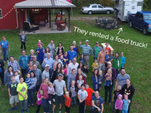 They rented a food truck