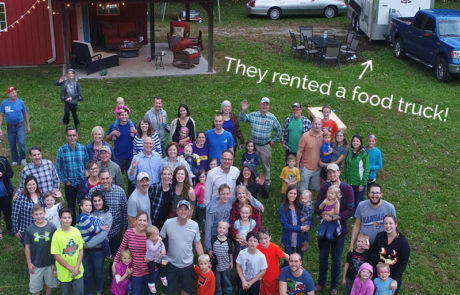 They rented a food truck